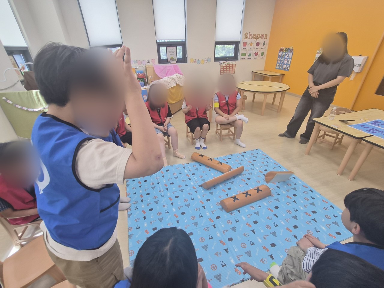 지난 훈련 모습